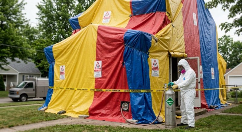 Tent Fumigation in Wilmington, NC