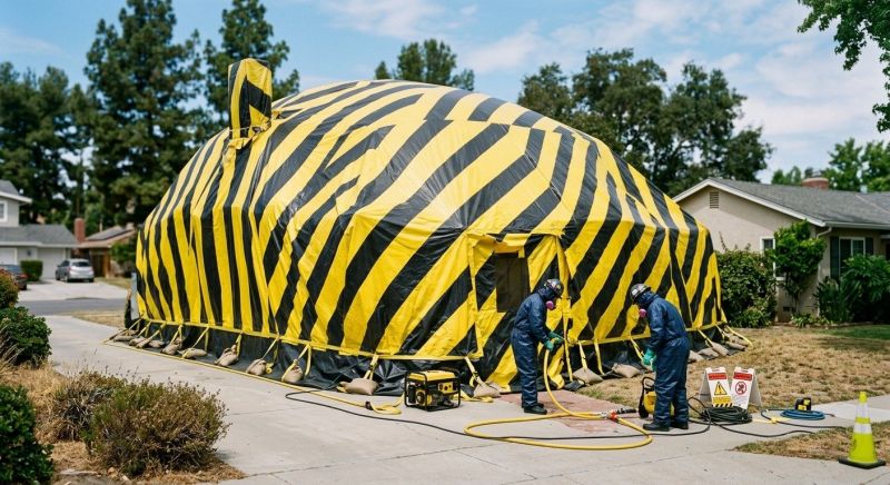 Termite Tenting in Davis County, UT